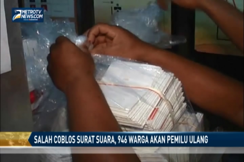 Salah Coblos, 3 TPS Akan Gelar Pemilu Ulang