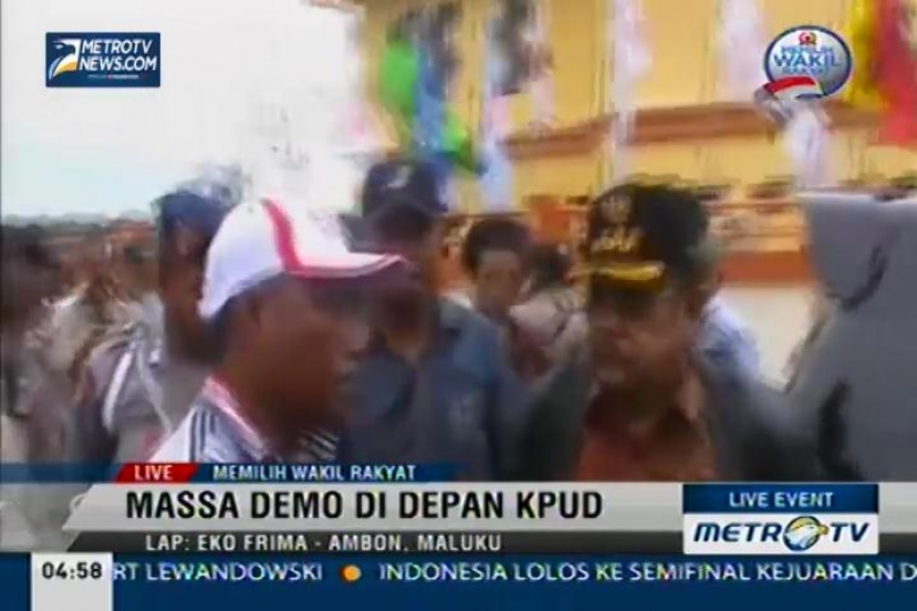 Pemilihan Legislatif di Maluku Berlangsung Aman dan Tertib