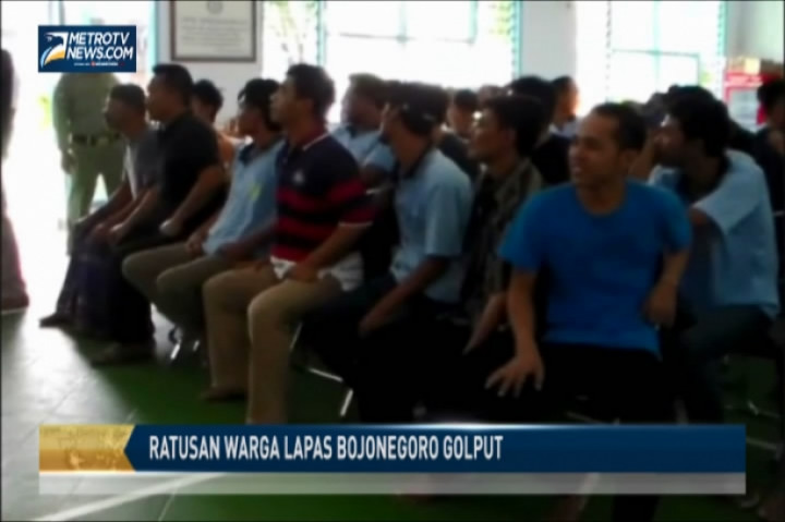 Ratusan Warga Lapas Bojonegoro Golput