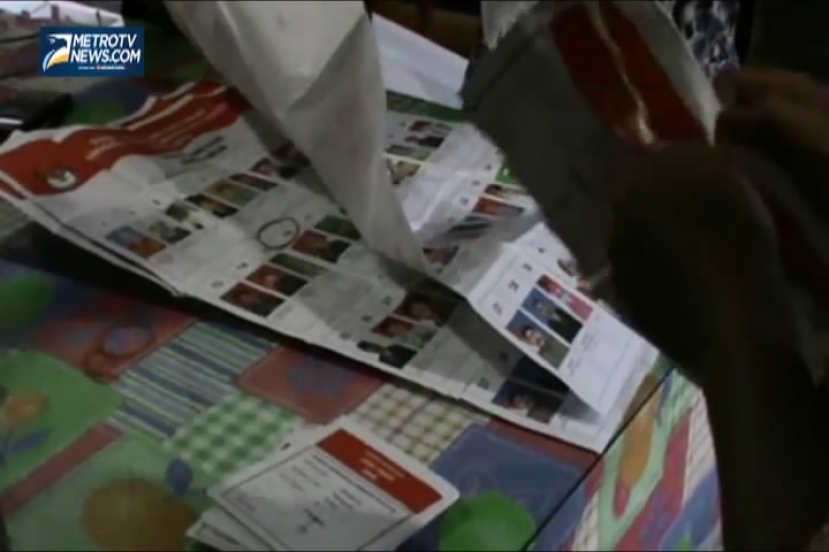 22 TPS di 9 Kecamatan di NGanjuk Coblos Ulang