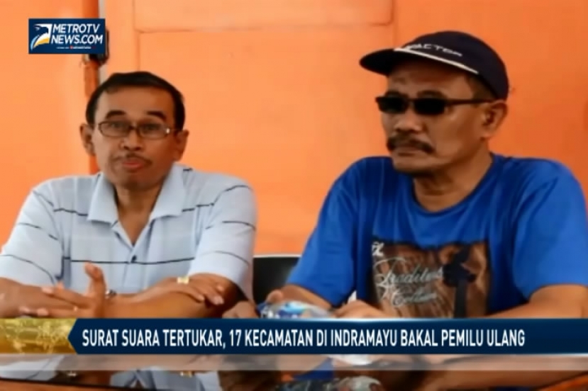 Surat Suara Tertukar, 17 Kecamatan di Indramayu Terancam Pemilu Ulang