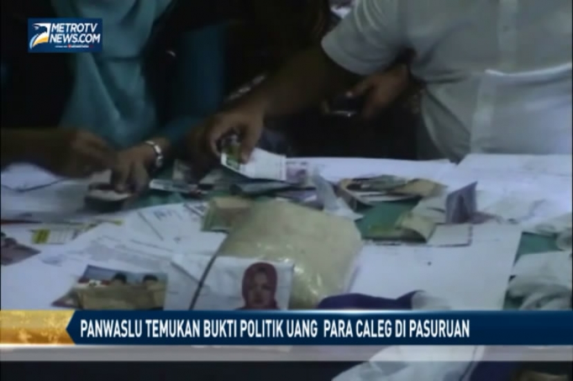 Panwaslu Temukan Bukti Politik Uang di Pasuruan