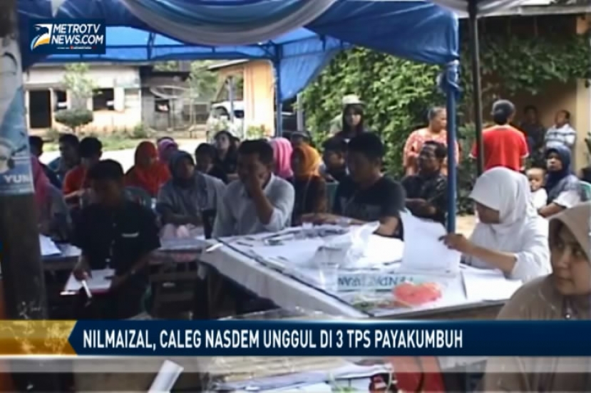 Nilmaizal, Caleg NasDem Unggul di 3 TPS Payakumbuh