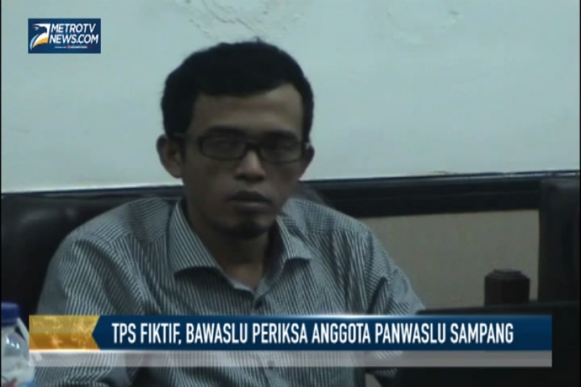 TPS Fiktif, Bawaslu Periksa Anggota Panwaslu Sampang