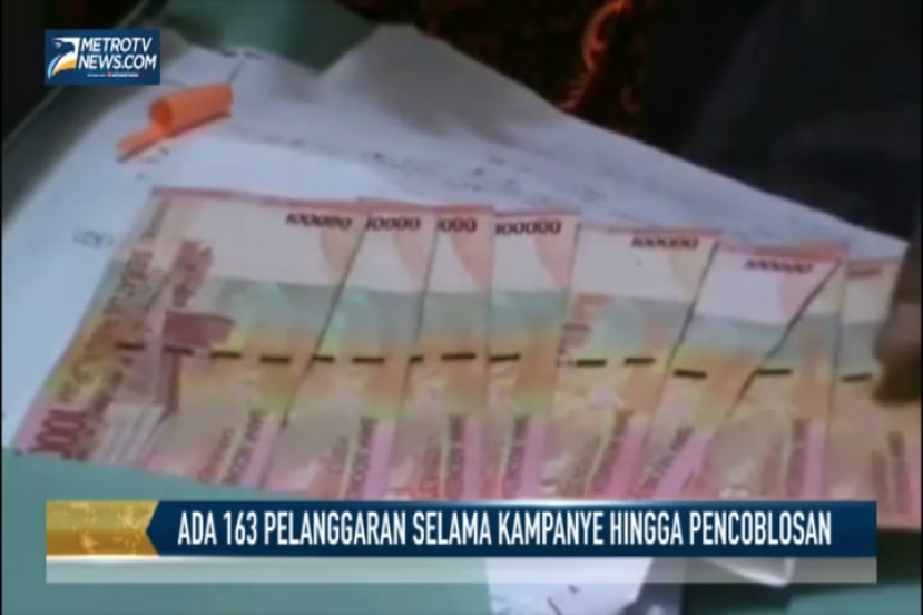 163 Pelanggaran Selama Masa Kampanye Hingga Pencoblosan di Sibolga