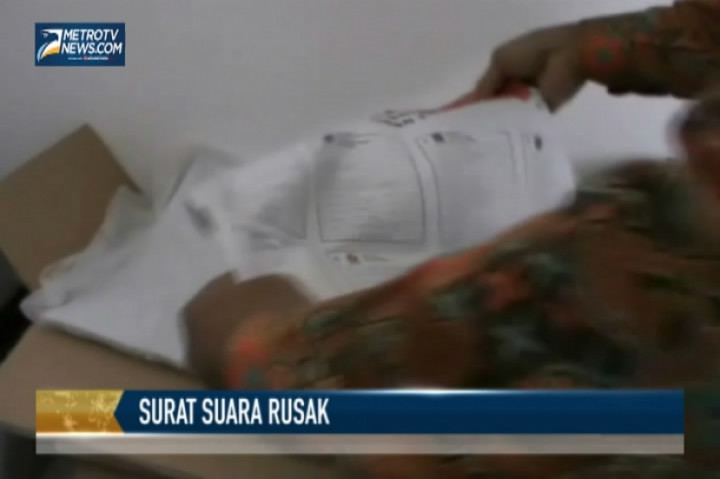Pasca Pemilu, Ribuan Surat Suara Rusak belum Dimusnahkan