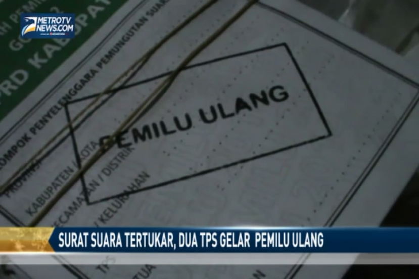 Surat Suara Tertukar, 2 TPS di Gowa Pemilu Ulang