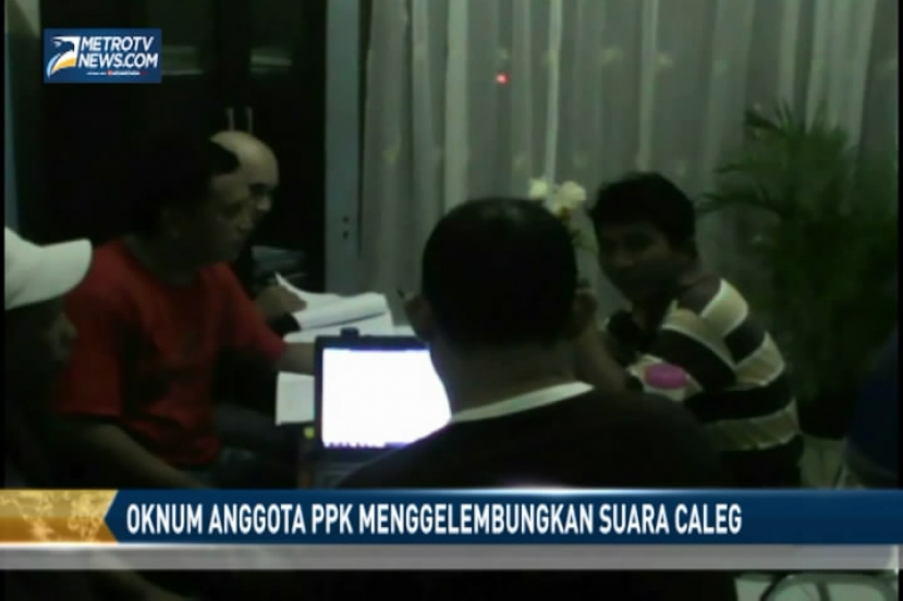 Oknum Anggota PPK Lakukan Penggelembungan Suara Caleg