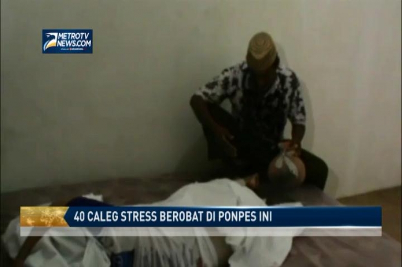 40 Caleg Stress Berobat di Ponpes Ini 