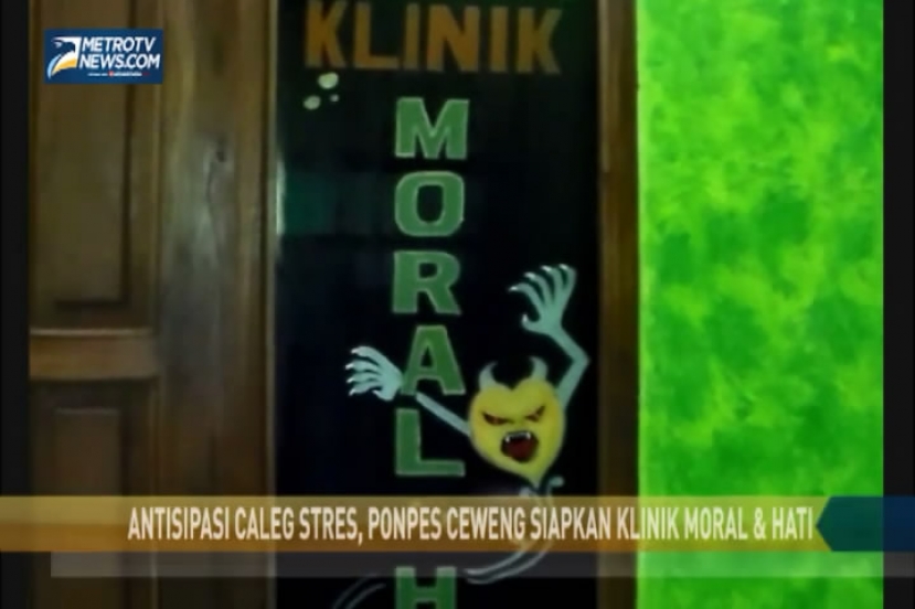 Antisipasi Caleg Stres, Ponpes Ceweng Siapkan Klinik Moral dan Hati