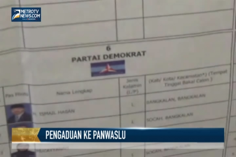 Demokrat Laporkan KPUD Bangkalan ke Panwaslu