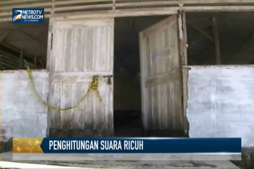 Pasca Ricuh, Penghitungan Suara di Padang Lawas Dihentikan