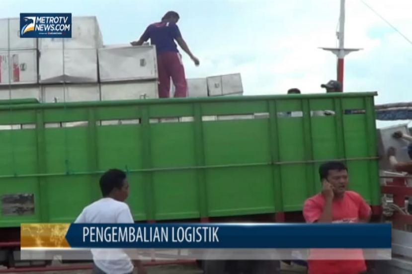 Pengembalian Logistik ke KPU Sumenep Molor
