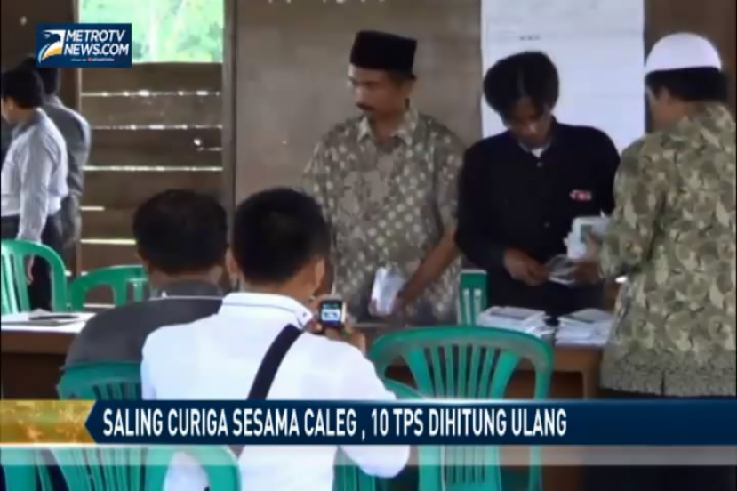 Sesama Caleg Demokrat Saling Curiga, 10 TPS Dihitung Ulang