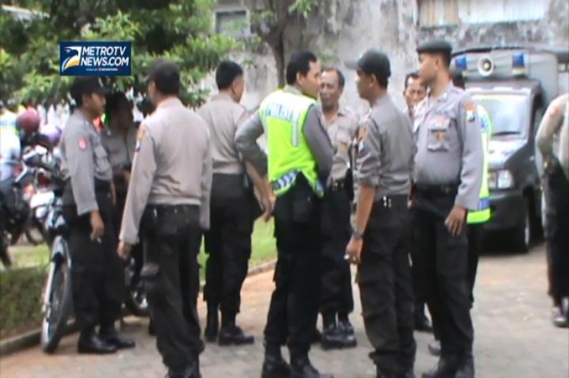 Ratusan Polisi Amankan Proses Rekapitulasi Suara