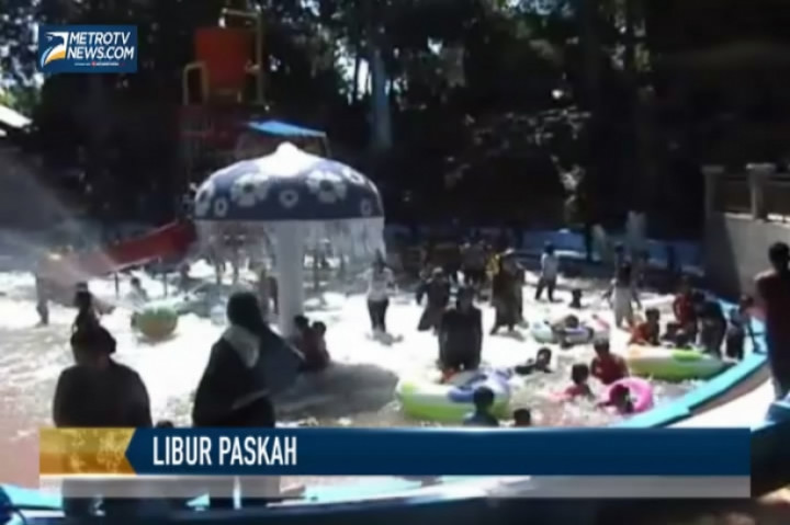 Hari Terakhir Libur Paskah, Warga Serbu Tempat Wisata