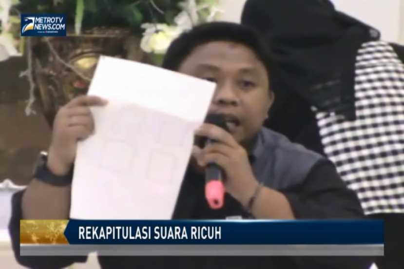 Rekapitulasi Suara Kota Gorontalo Ricuh