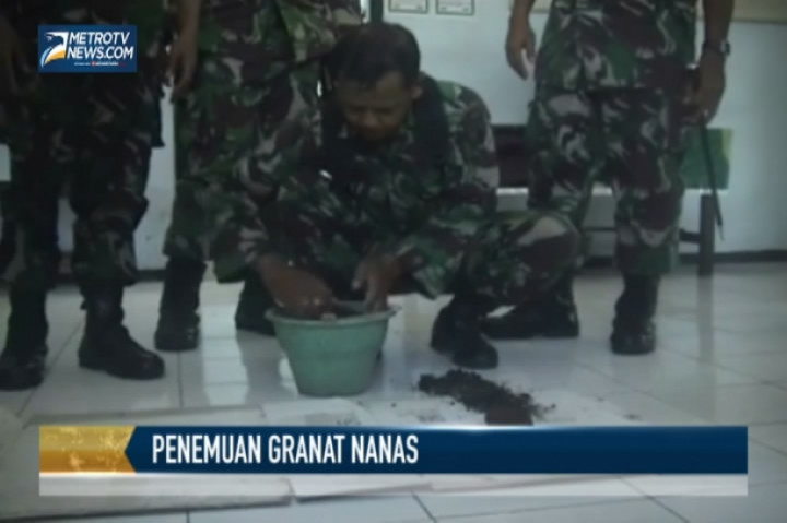 Aparat Kodim 0821 Amankan Empat Granat Nanas