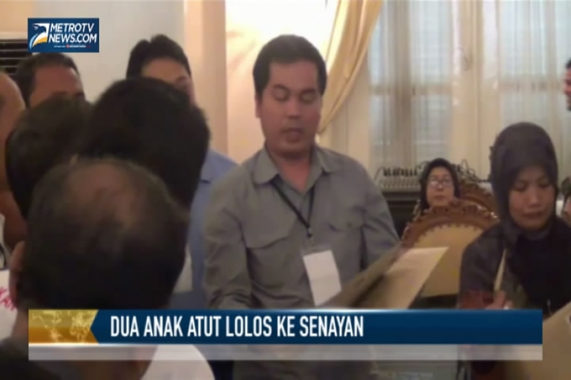 Dua Anak Atut Lolos ke Senayan