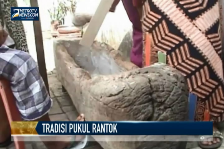 Tradisi Pukul Rantok Saat Gerhana Matahari