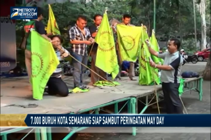 7.000 Buruh Kota Semarang Siap Sambut Perayaan May Day