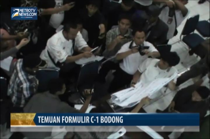 Temuan Formulir C-1 Bodong Di 3 Kecamatan