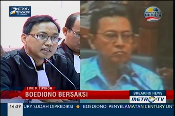 Kesaksian Boediono dalam Kasus Bank Century (13) 