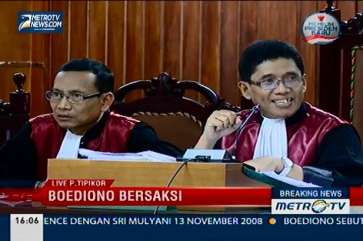 Kesaksian Boediono dalam Kasus Bank Century (20)