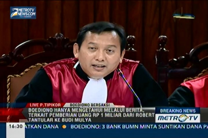 Kesaksian Boediono dalam Kasus Bank Century (22)