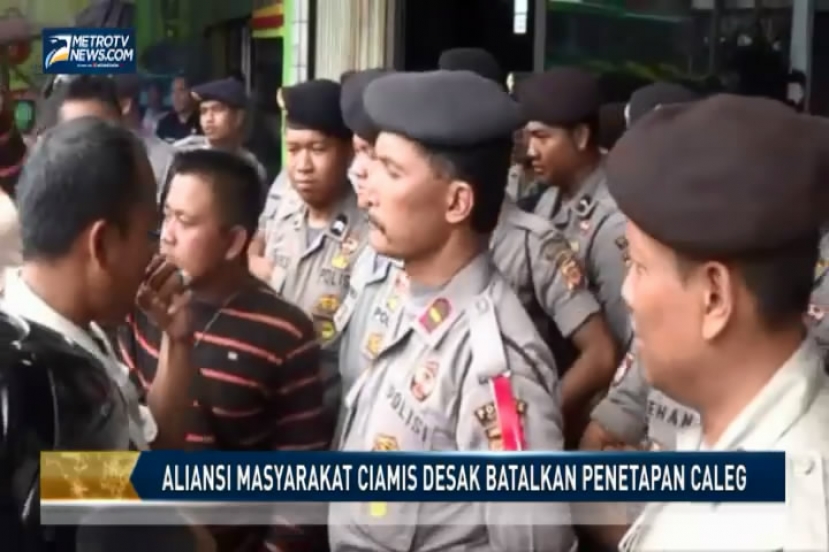 Aliansi Masyarakat Ciamis Desak Batalkan Penetapan Caleg