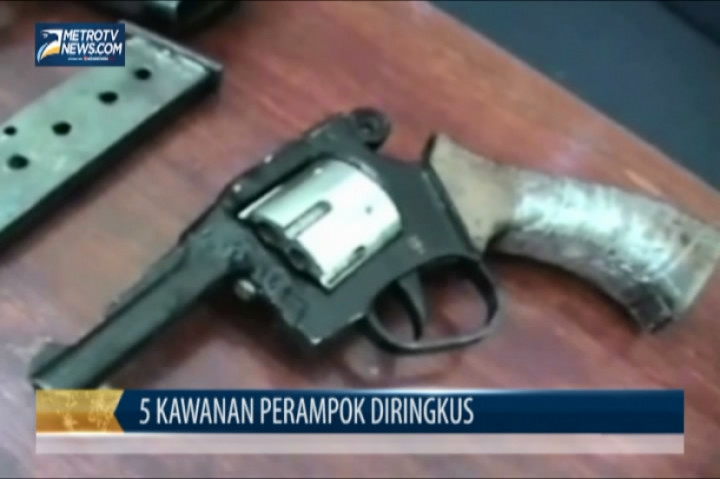 Lima Kawanan Perampok Diringkus Polisi