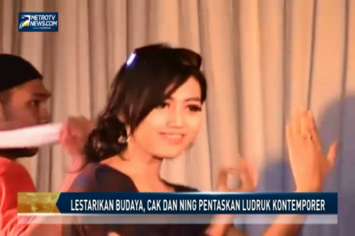 Lestarikan Budaya, Cak dan Ning Pentaskan Ludruk Kontemporer