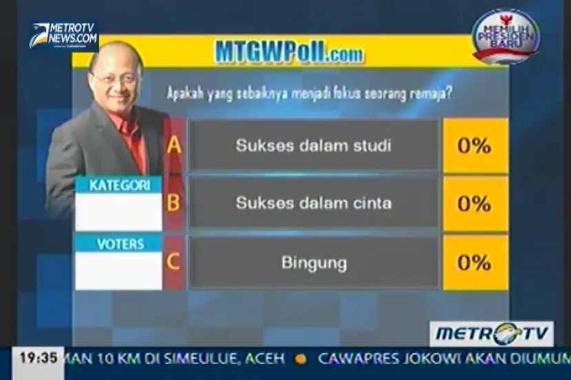 Mario Teguh- The Golden Ways: Remaja, Study Atau Cinta? (1)