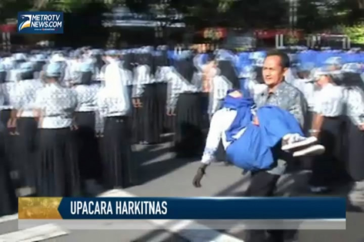 Puluhan Siswa Pingsan Saat Upacara Harkitnas