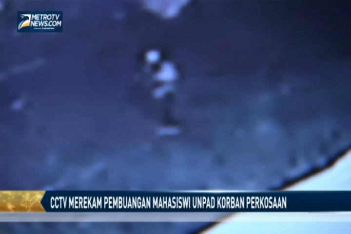 CCTV Merekam Pembuangan Mahasiswi Unpad Korban Pemerkosaan