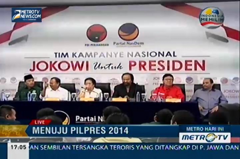 Rapat Koalisi Pendukung Jokowi - JK Bahas Strategi Pilpres