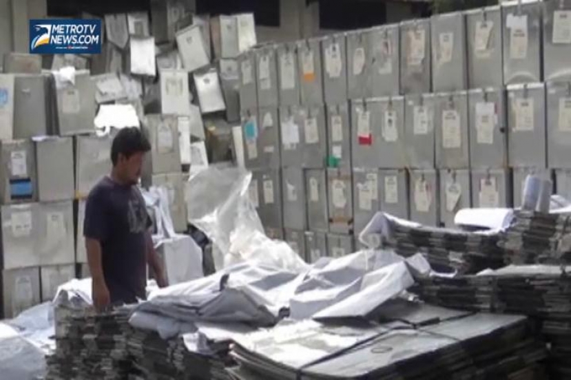 Lembaran C1 Plano Basah Karena Kehujanan