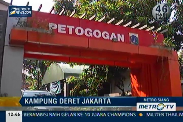 Kampung Deret Petogogan-Jakarta Selatan