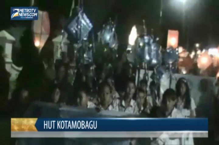 Ribuan Lampion Meriahkan HUT Kotamobagu