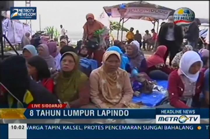 Doa Bersama Peringati 8 Tahun Tragedi Lumpur Lapindo 