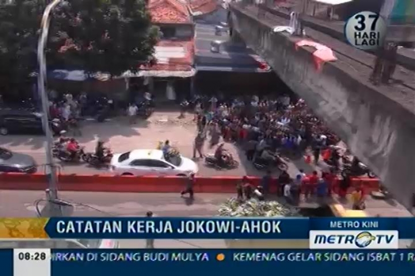 Catatan Kerja Jokowi-Ahok di Jakarta