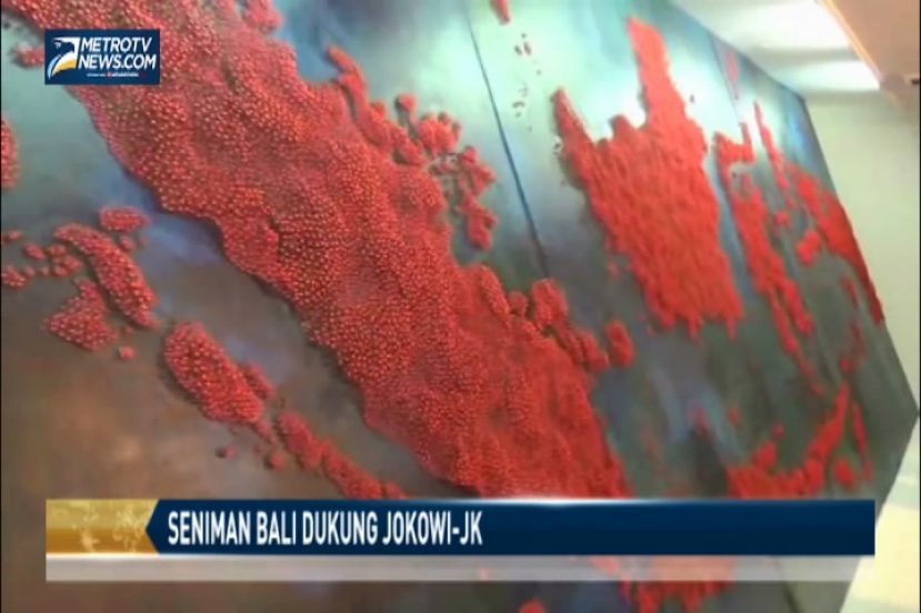 Seniman Bali Dukung Jokowi - JK