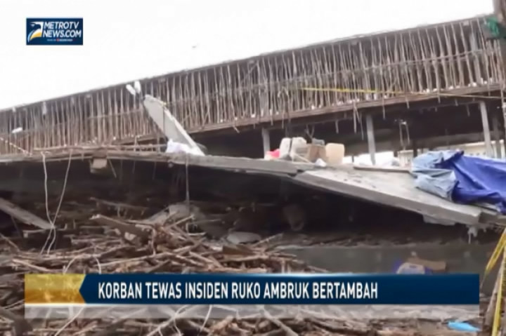 Korban Tewas Insiden Ruko Ambruk Bertambah