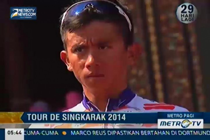 Dadi Suryadi Duduki Peringkat ke-7 Klasemen Sementara Tour De Singkarak 2014
