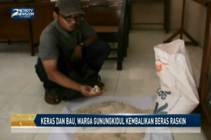 Keras dan Bau, Warga Gunungkidul Kembalikan Raskin ke Kelurahan