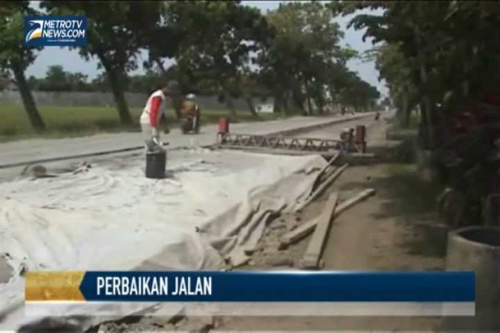 Perbaikan Jalur Pantura Terus Dikebut