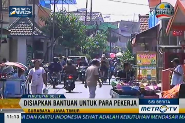Penutupan Lokalisasi Dolly Tetap Dilaksanakan pada 18 Juni 2014