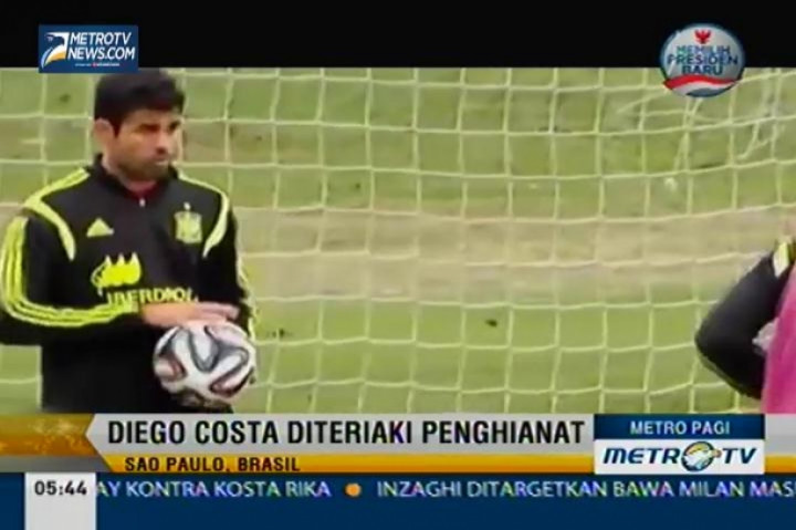Diego Costa Diteriaki Penghianat