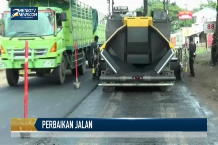 Jalur Mudik di Merak mulai Diperbaiki