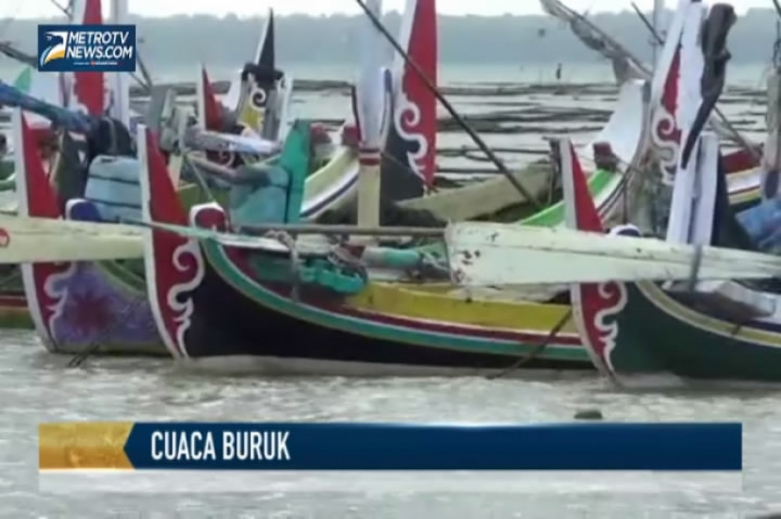 Cuaca Buruk, Ratusan Nelayan di Sumenep tidak Melaut